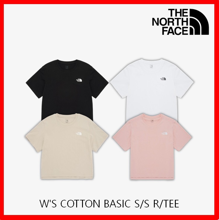 ☆24AW☆【ノースフェイス】☆W'S COTTON BASIC S/S R/TE.E☆