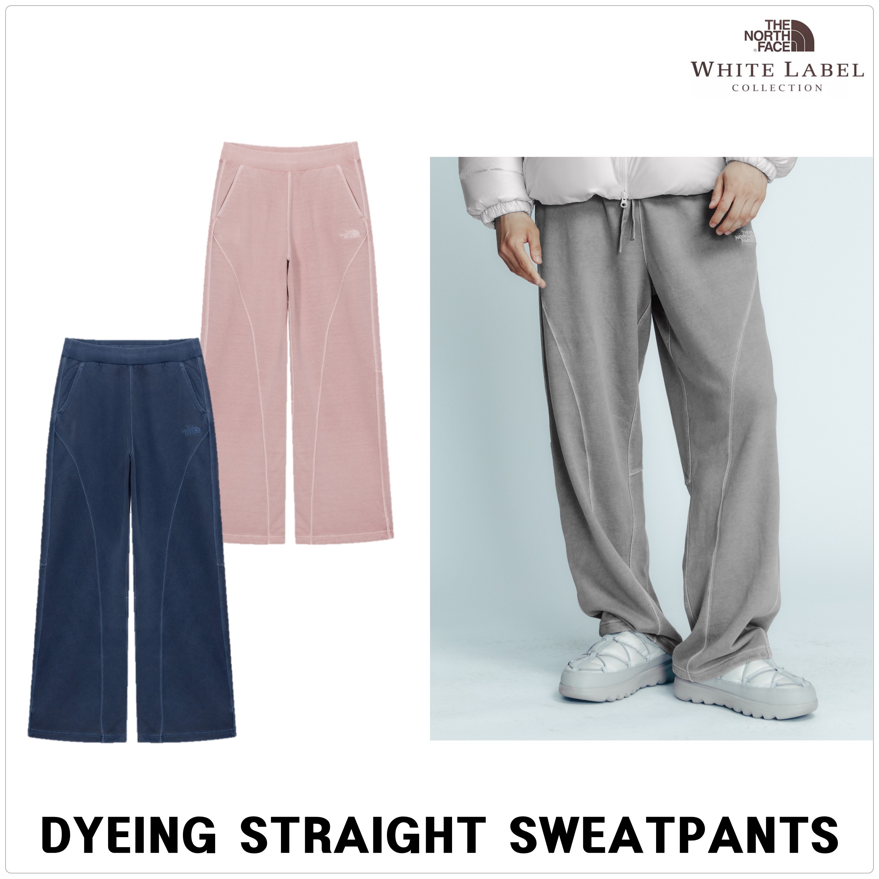 [ノースフェイス]DYEING STRAIGHT スウェットパンツ★24AW★