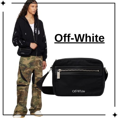 【Off-White】ロゴ刺繍 Core ショルダーバッグ