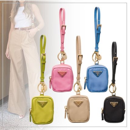 PRADA プラダ デニムポーチ ポーチ 化粧ポーチ コットン 小物