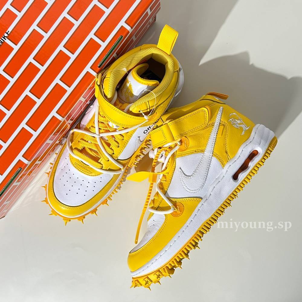 NIKE【送料込】AIR FORCE 1MID SP LEATHER VARSITY MAIZE
