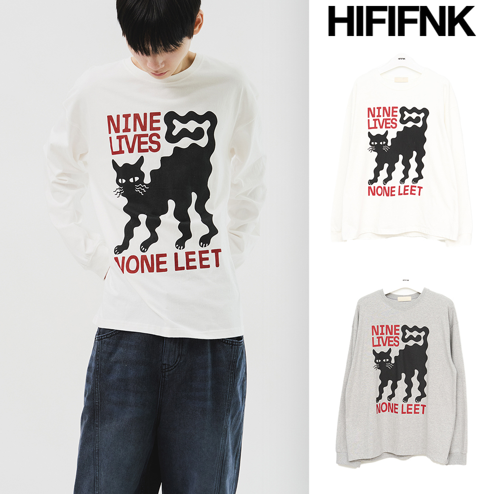 【HI FI FNK】Nero Printed Longsleeve