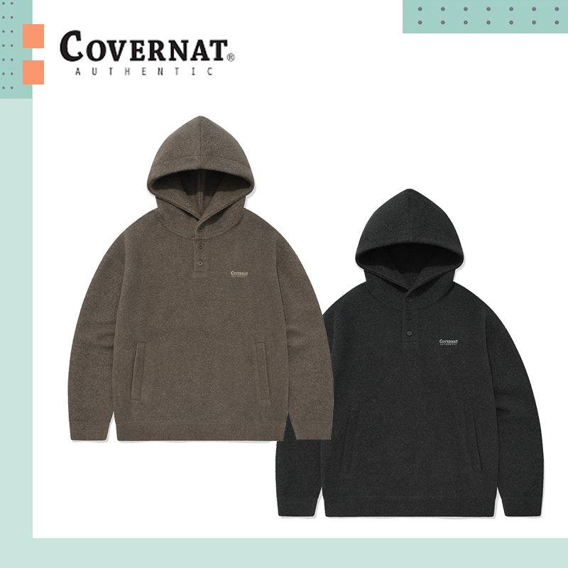 COVERNAT ♥ BOUCLE OVER FIT HOODIE /追跡付