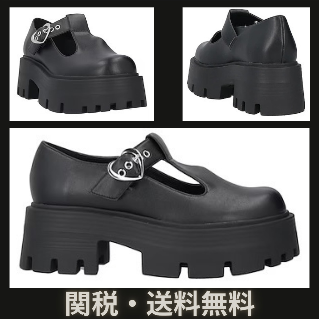 【関税/送料無料】Steve Madden ブラックローファー