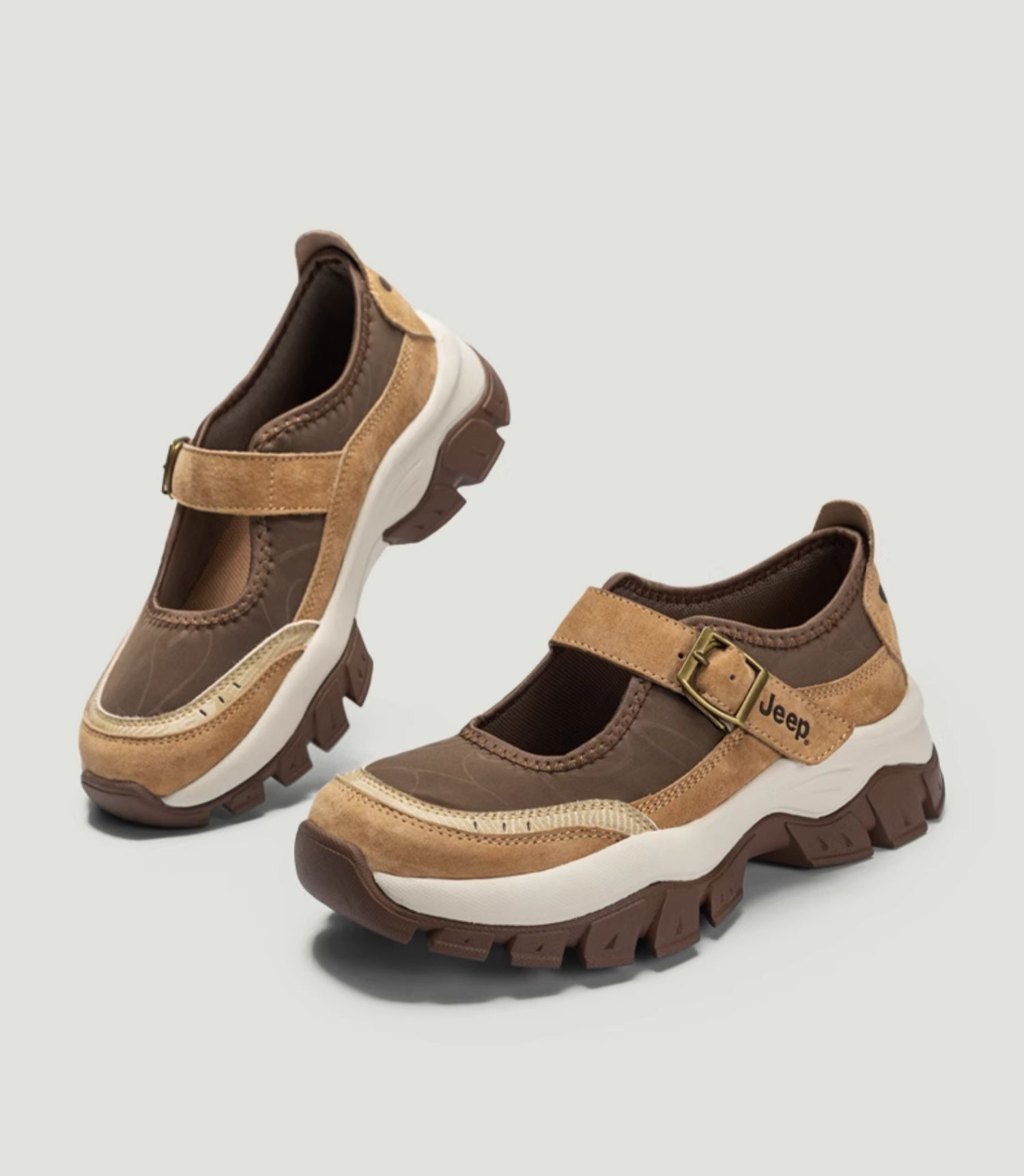 JEEP★Mary Jane Shoesレディースベルクロスニーカー厚底4.6m JEEP☆Mary Jane Shoesレディースベルクロスニーカー厚底4.6m