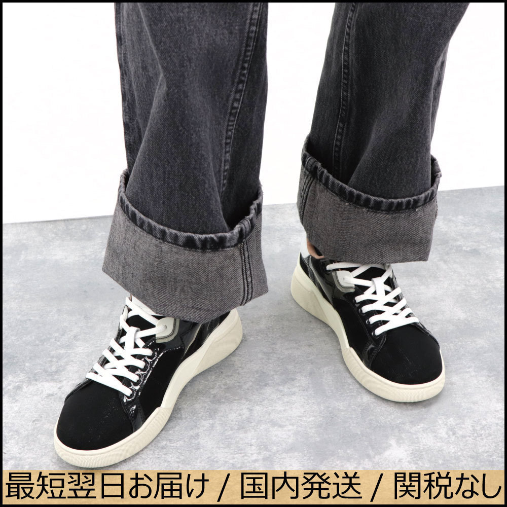 TOD’S スニーカー ブラック メッシュ ローカット