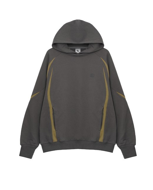 【SAN SAN GEAR】SLASH HOODIE [ASH BROWN]