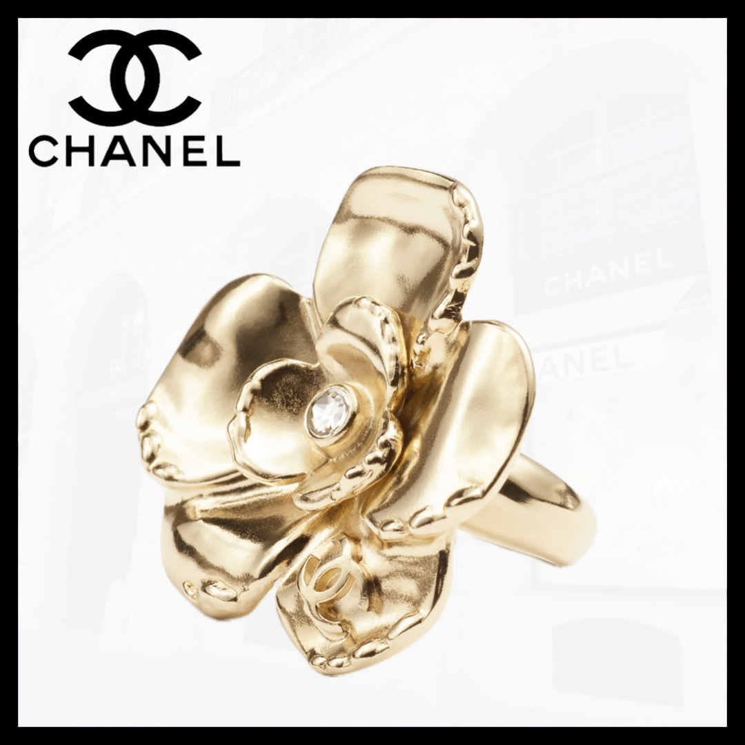 手元を華やかに美しく☆【CHANEL】リング