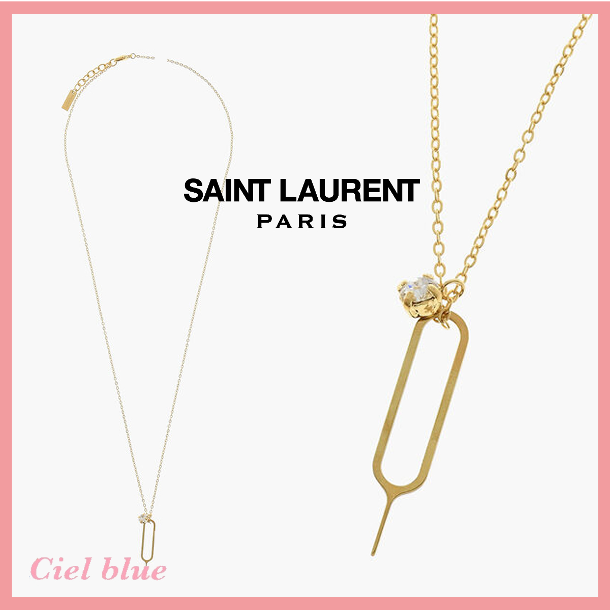♡関税送料込♡SAINT LAURENT チェーンネックレス