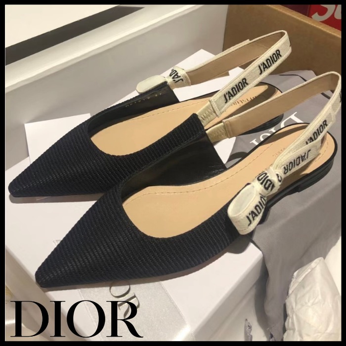 【エレガント/大人気♪】Dior J'Adior スリングバックフラット