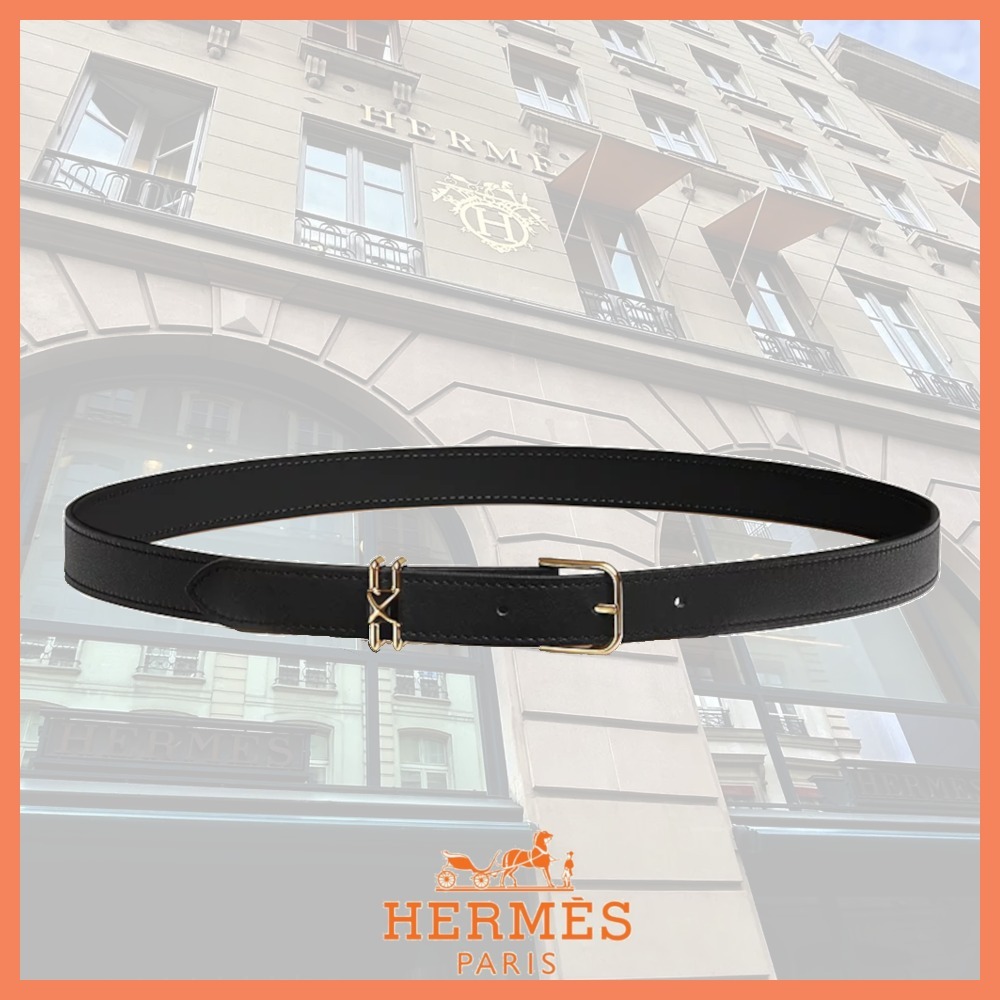 【 上品さが際立つ♪】HERMES ベルト 《ミニ・クルー》 20