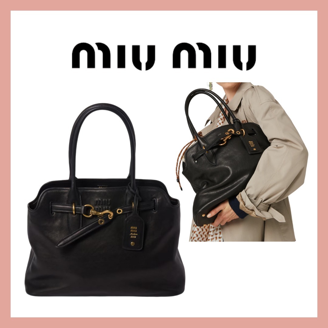 人気商品♪ MIUMIU アバンチュール ナッパレザー バッグ