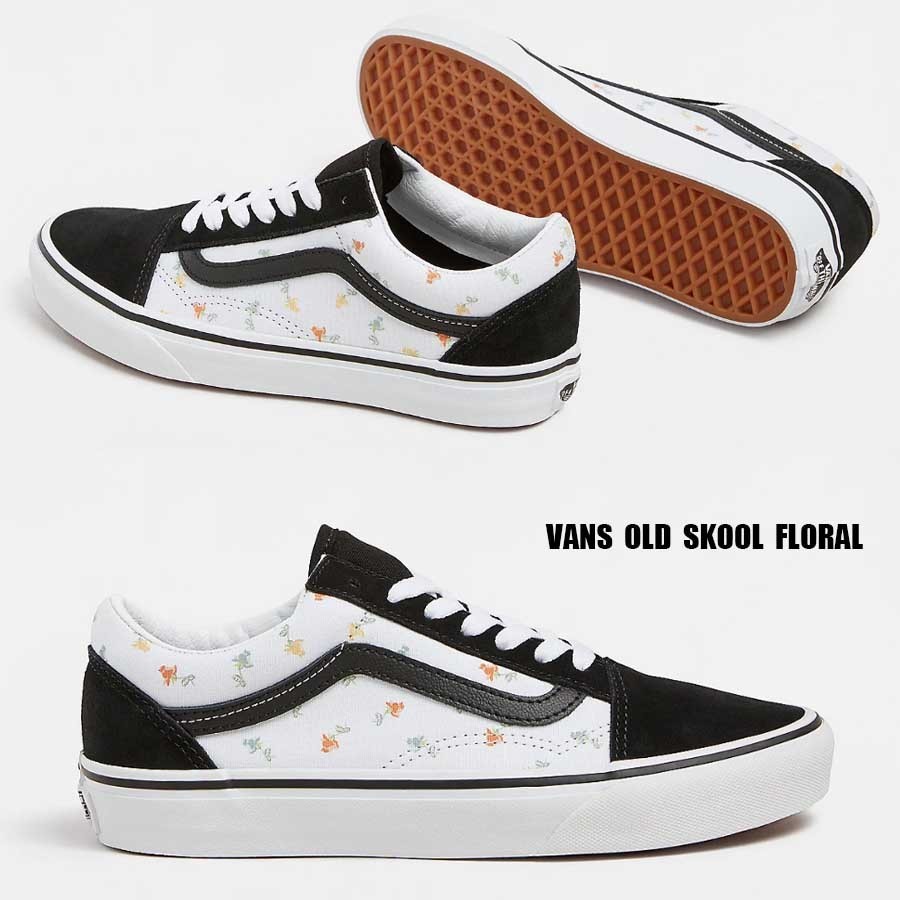 VANS★OLD SKOOL FLORAL★花柄★兼用