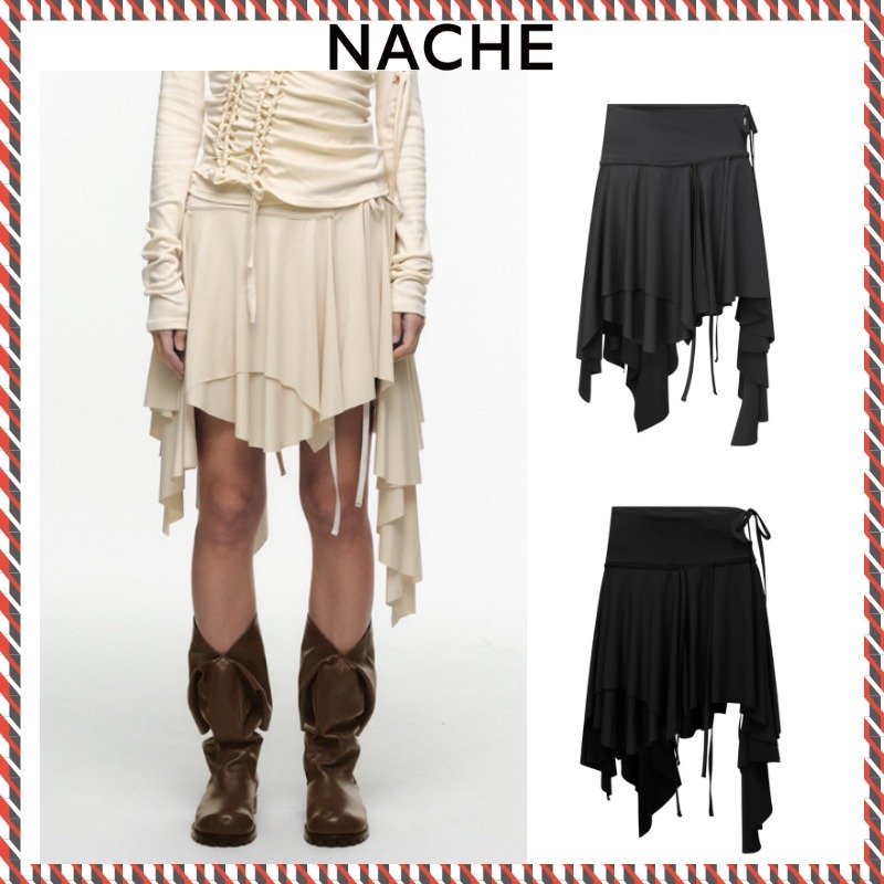 【NACHE】24fw FLOW LAYERED SKIRT