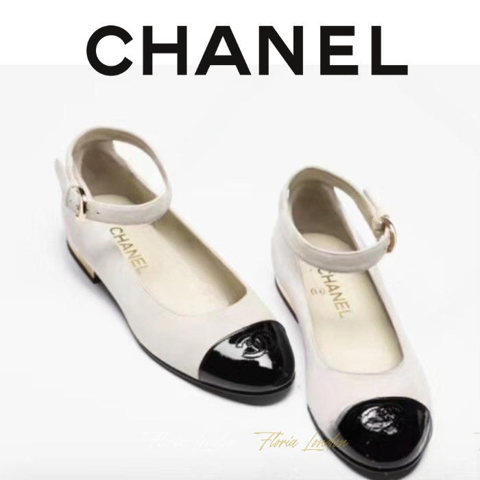 24K【CHANEL】国内発送 大人気★ベルベット メリージェーン