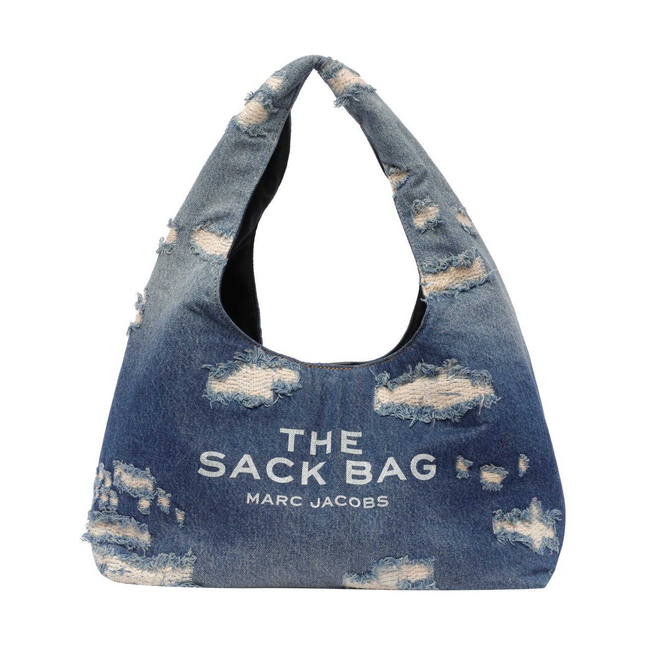 ショルダーバッグ・ポシェット MARC JACOBS THE RIP AND REPAIR DENIM SACK BAG