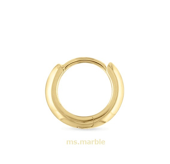 国内発| MARIA TASH Triangular Hoop シングルピアス 6.5mm