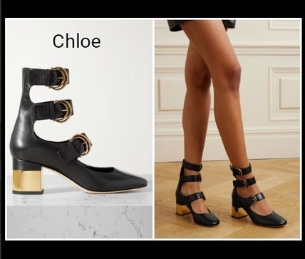 22.5cm Chloe(クロエ) パンプス(レディース) - 海外通販のBUYMA