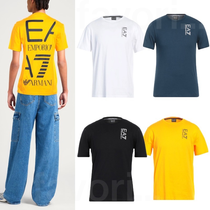 EA7 EMPORIO ARMANI ロゴ Tシャツ 半袖 クルーネック