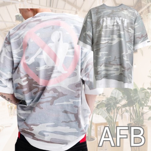 【PROJECT G/R】韓国発！カモフラージュ Tシャツ 送関込