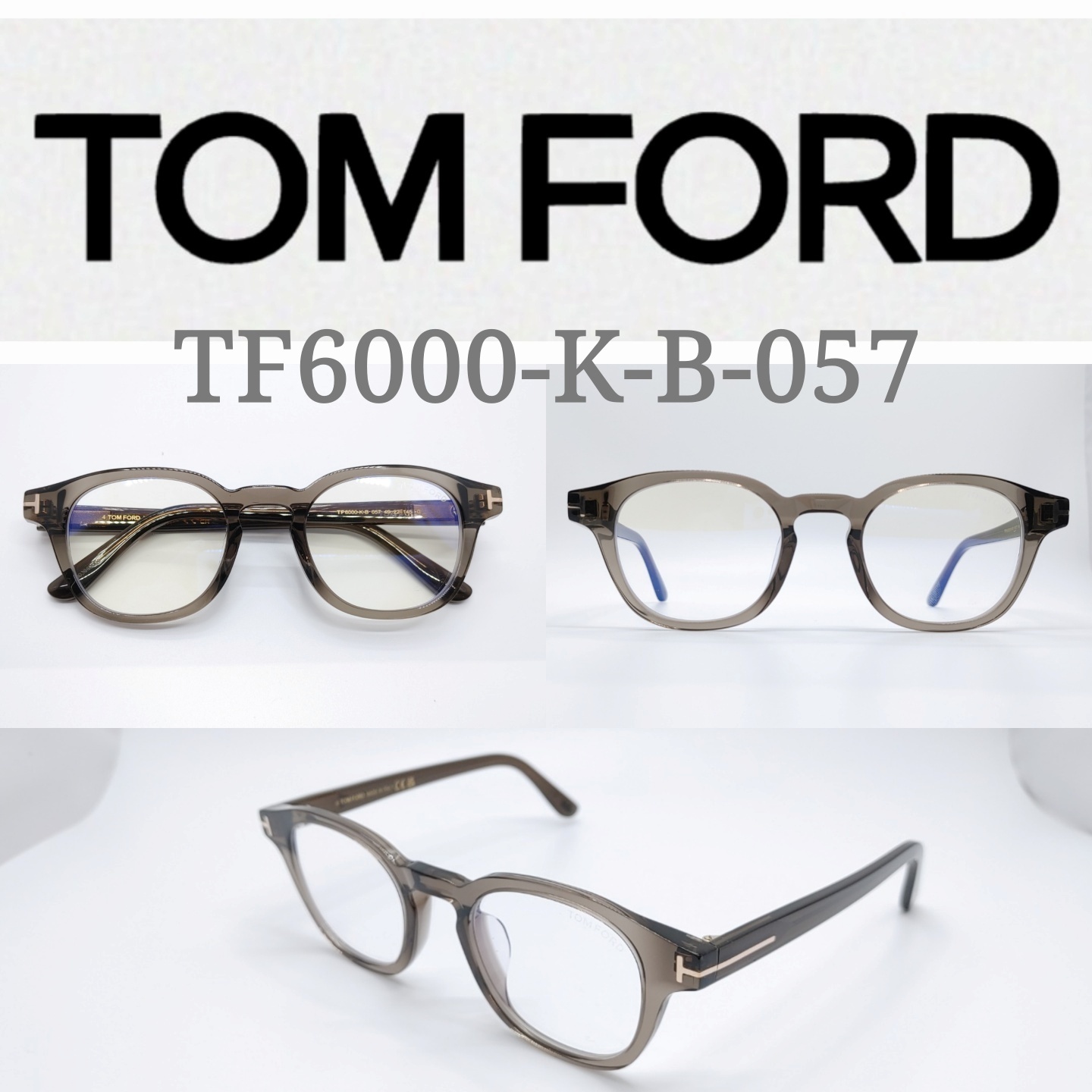 【韓国大人気】★高級フレーム★TF6000K 057★ユニセックス★