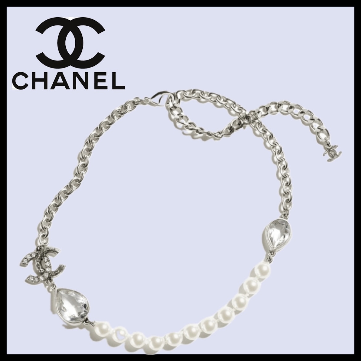 25C【豪華なシルバーペンダント】◆CHANEL◆ネックレス ギフト 25C【豪華なシルバーペンダント】◇CHANEL◇ネックレス ギフト