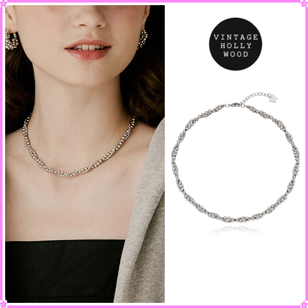 ★VINTAGE HOLLYWOOD★ Ivy Ball Necklace_VH2479NE006M VINTAGE HOLLYWOOD】Ivy Ball Necklace_VH2479NE006M〜韓国発