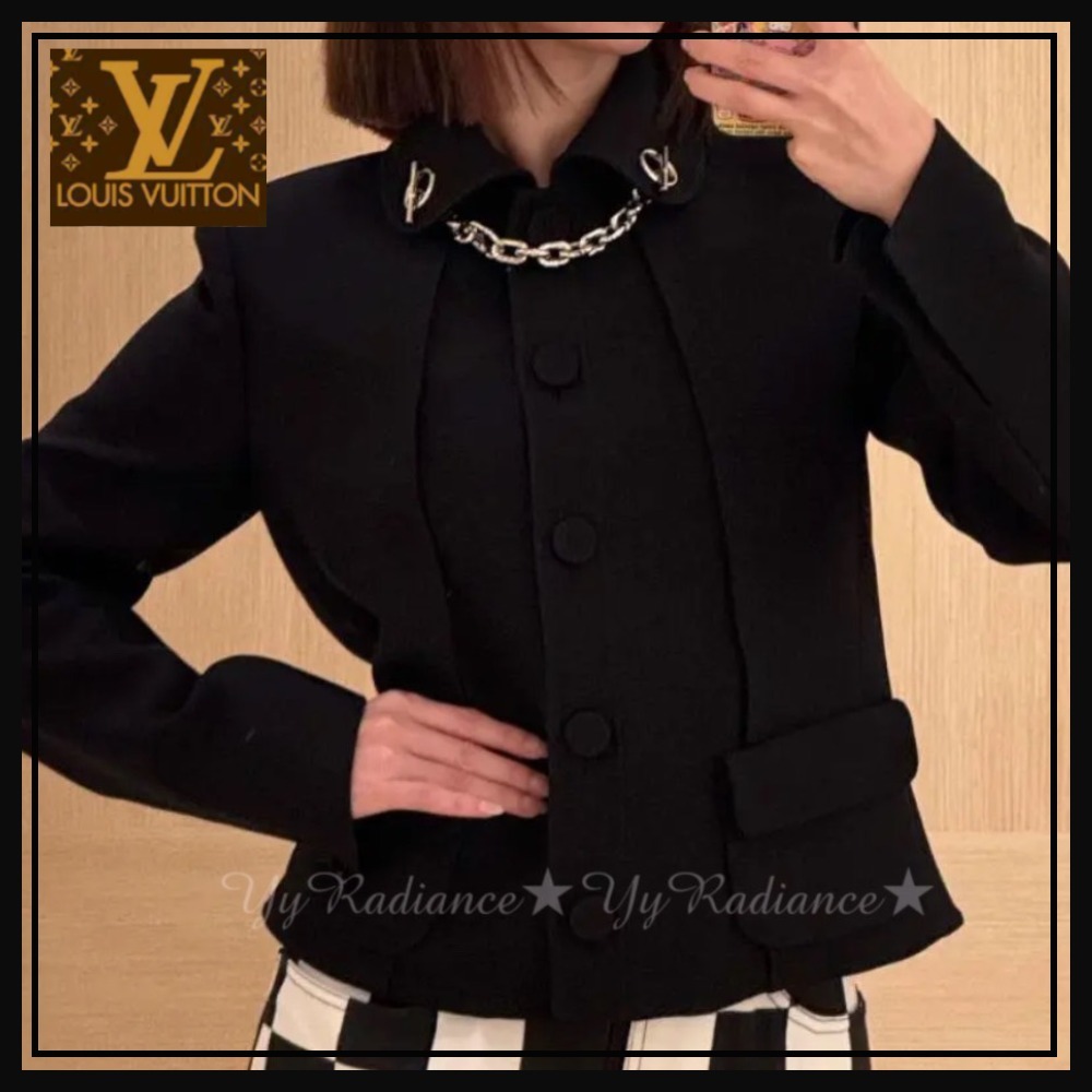 【チェーンがかっこいい♡】Louis Vuitton ジャケット