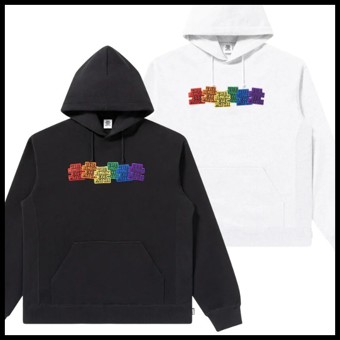 《ブラックアイパッチ》RAINBOW OG LABELS フーディ パーカー