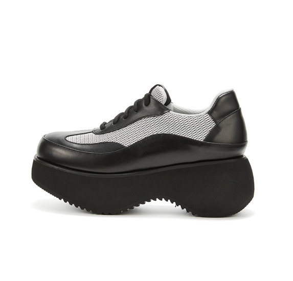 OPEN YY プラットフォームスニーカー Mesh Platform Sneakers