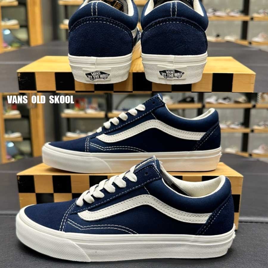 VANS★OLD SKOOL★兼用★DRESS BLUES/MARSHMALLOW