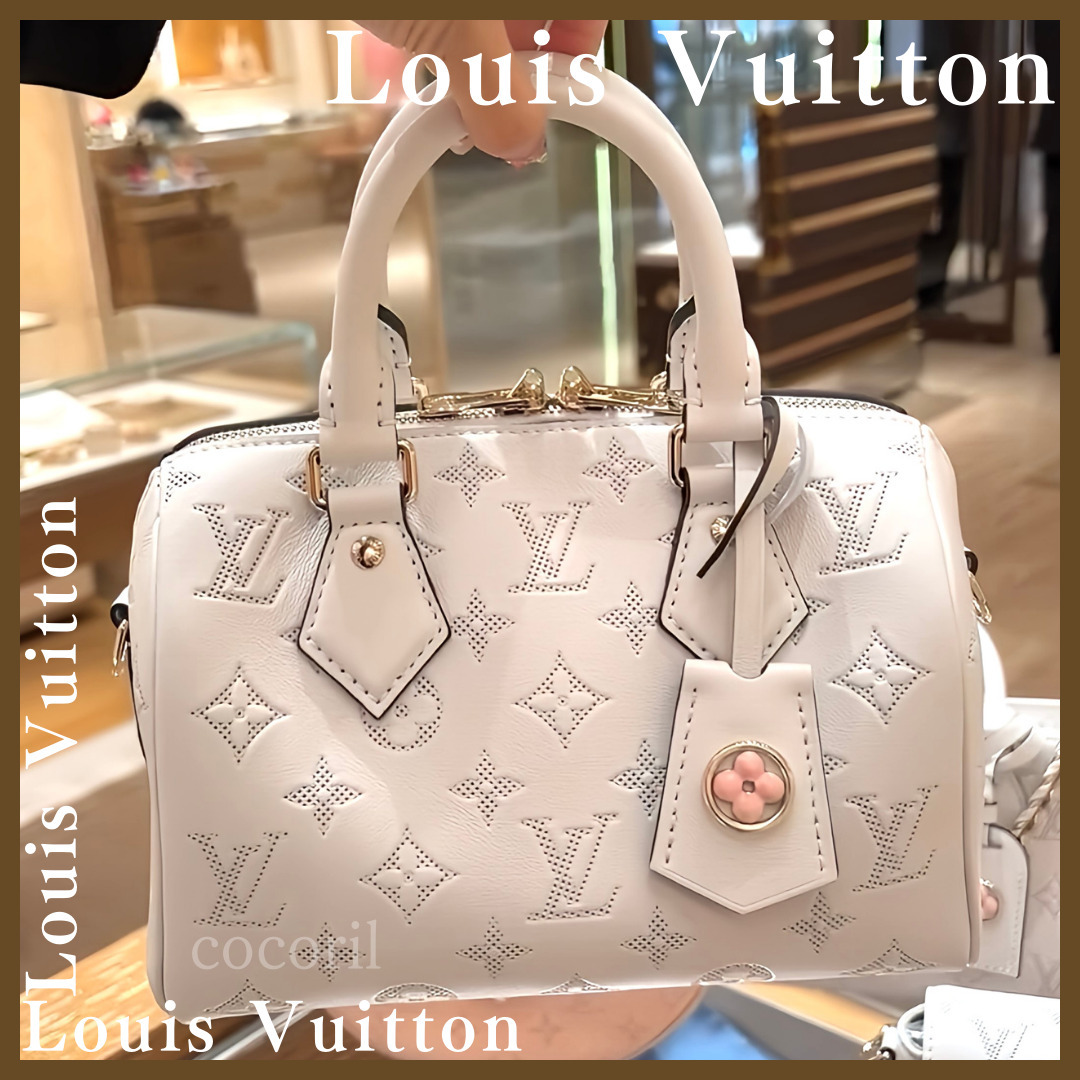 【上品お嬢様】◆LouisVuitton◆スピーディ・バンドリエール 20