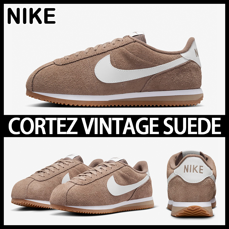 ★NIKE★大人気★W CORTEZ VINTAGE SUEDE コルテッツ★追跡可