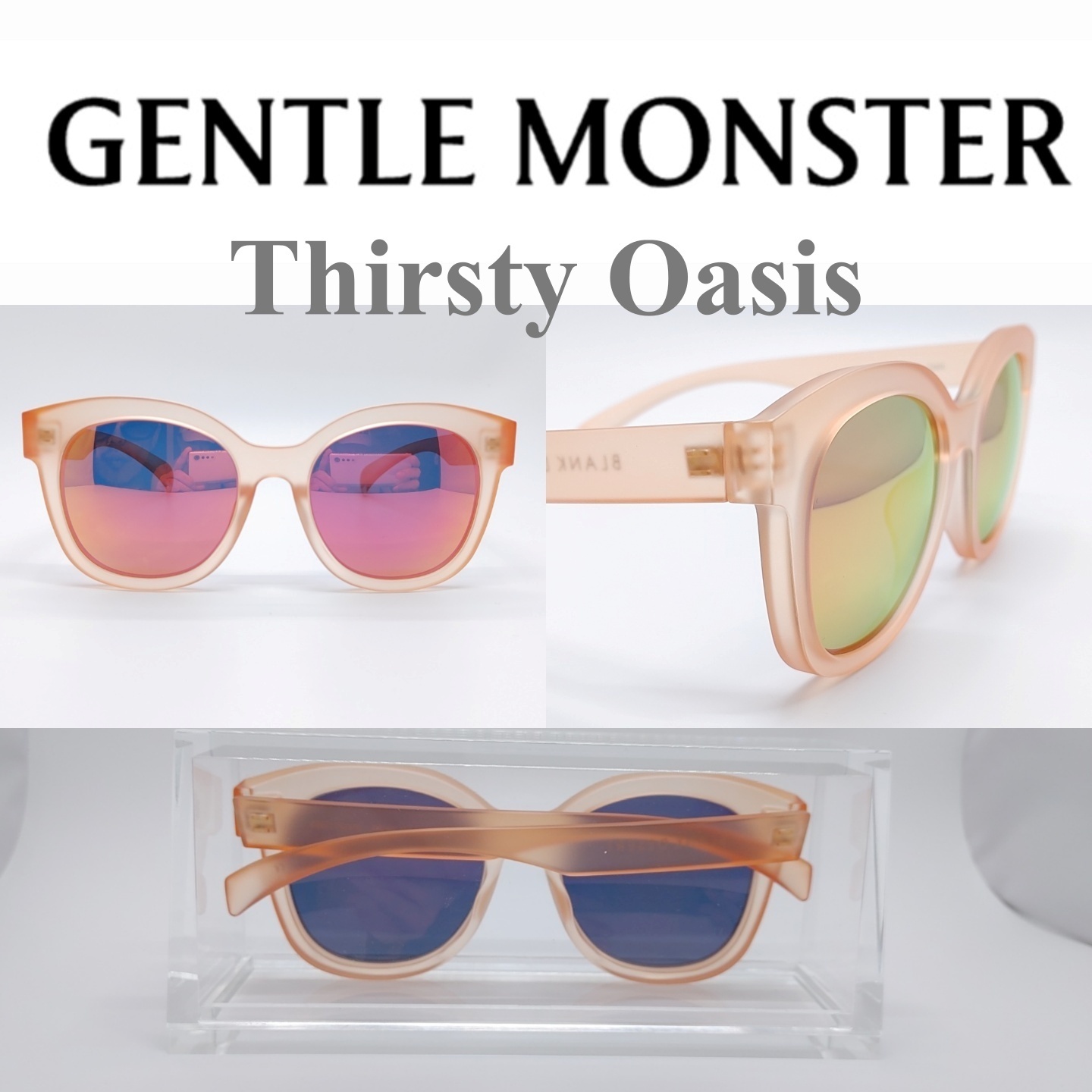 [GENTLE MONSTER 姉妹ブランド BLANK DESERT] Thirsty Oasis