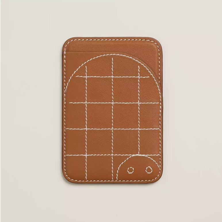 おしゃれ【HERMES】Portacarte MagSafe A(i)mants “Tartaruga”