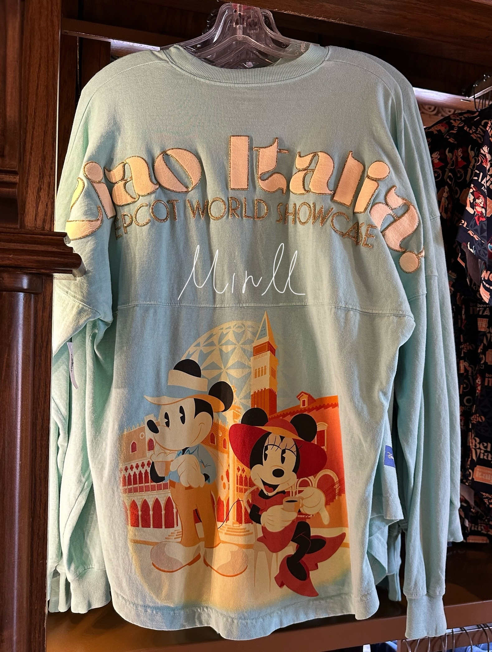 海外ディズニー Disney スピリットジャージ ミッキー ミニー