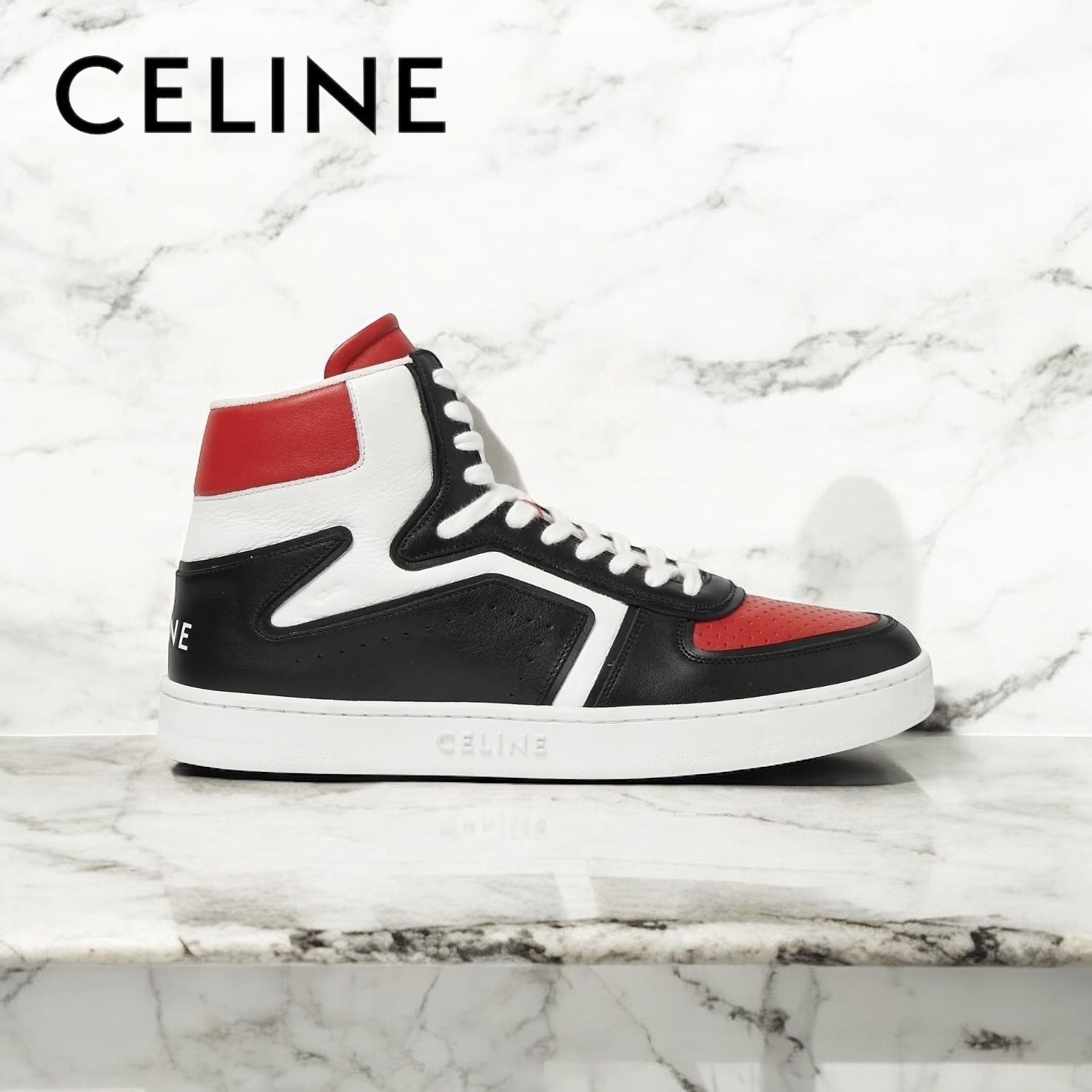 ★正規品 CELINE セリーヌ CT-01 ハイトップスニーカー