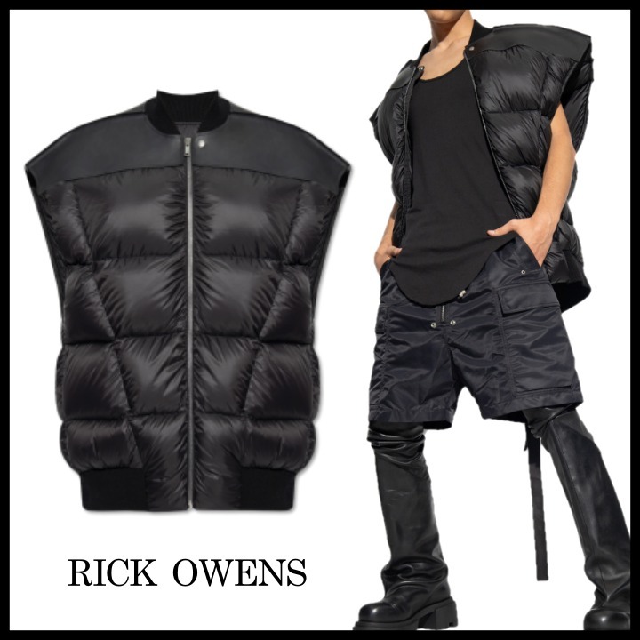 関税送料込み◆RICK OWENS リックオウエンス◆ダウン ベスト