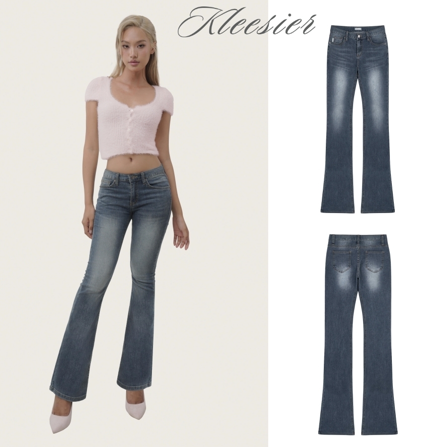 Kleesier☆Icing semi-low rise jeans