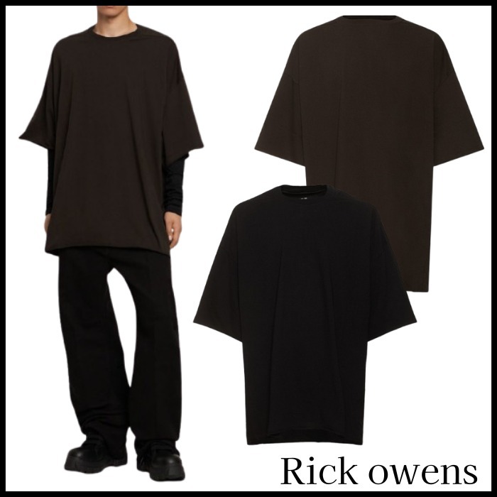 【関税込】Rick Owens リックオウエンス コットンTシャツ