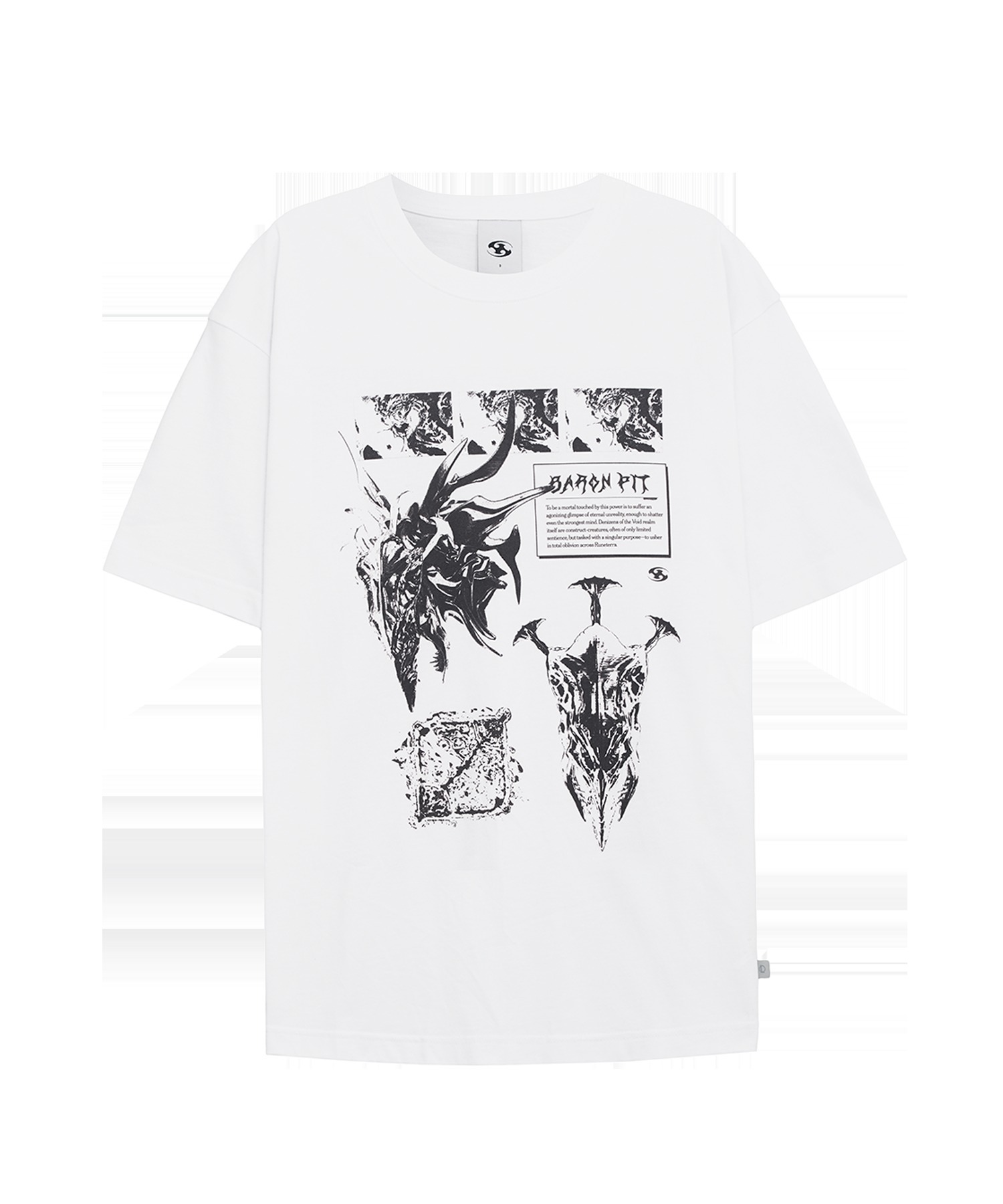 [SAN SAN GEAR] / ☆ 24FW BARON PIT T-SHIRT / WHITE
