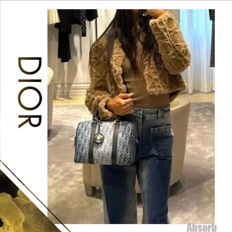 【24AW NEW】Dior /オブリークジャカード Dior Groove 20 バッグ