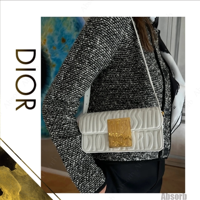 【24AW NEW】Dior_women/ Miss Dior キルティングフラップバッグ