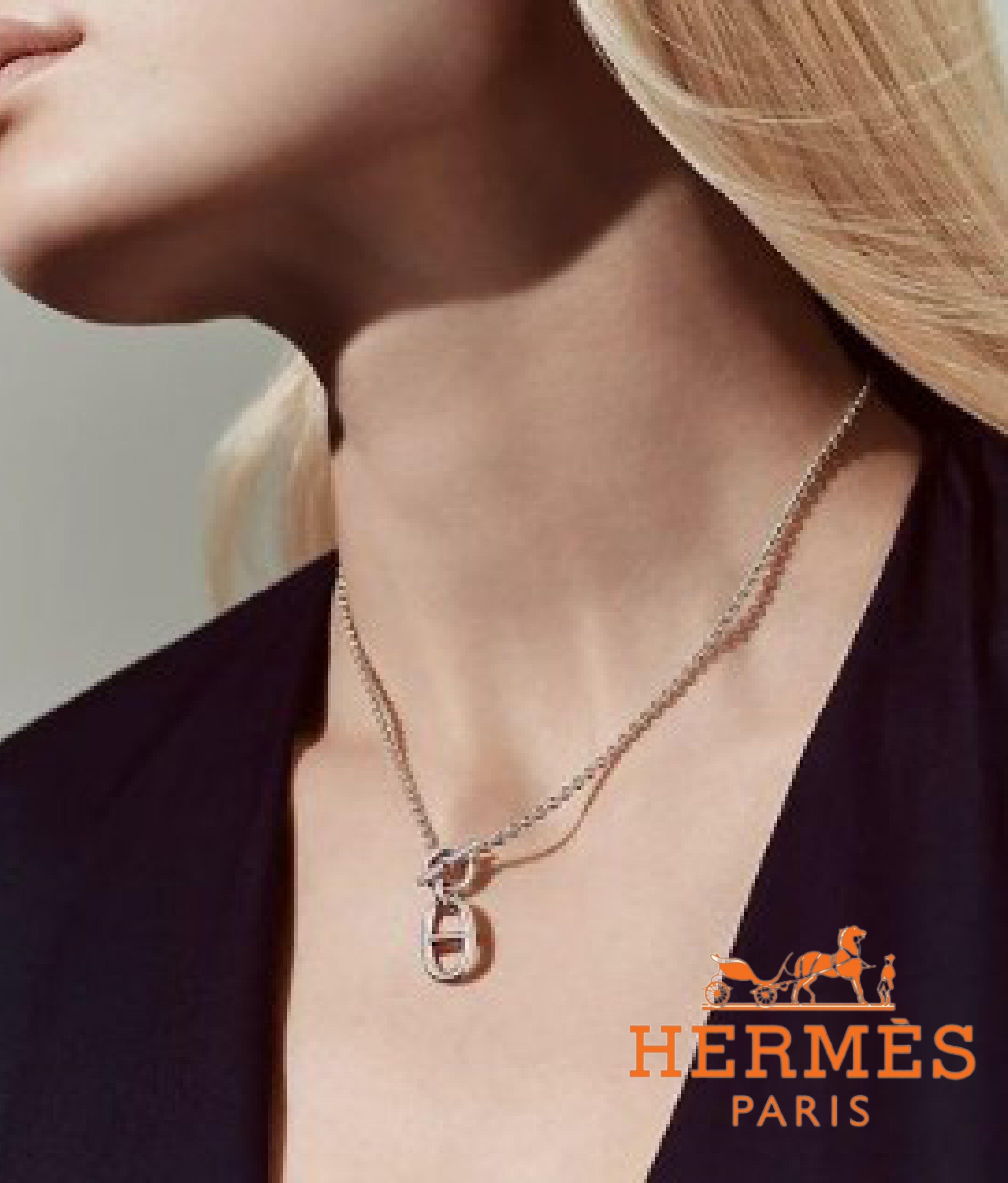【即完売】HERMES レディース ネックレス シルバー 大人気♪