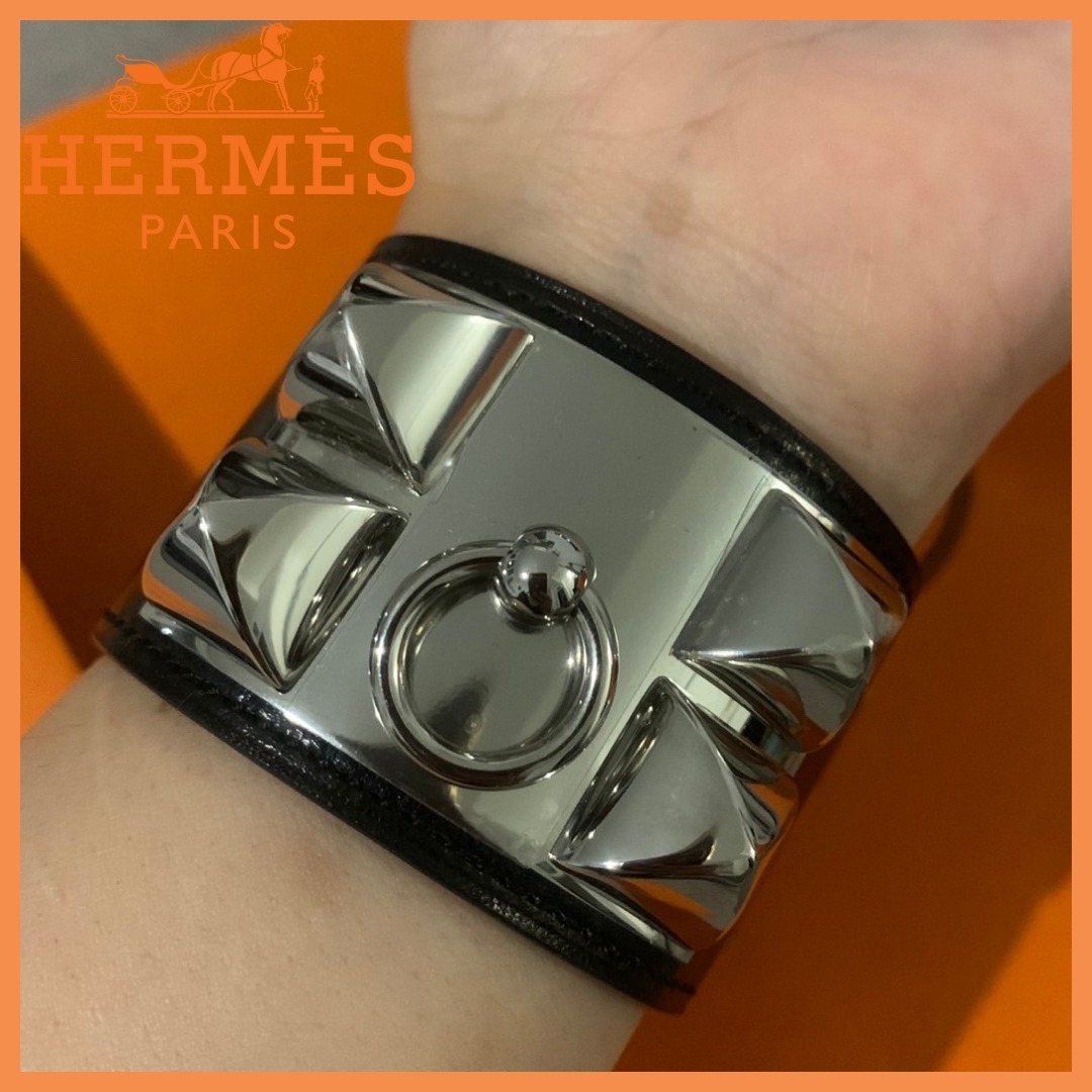 【HERMES】手首で輝く♪コリエ・ドゥ・シアン ブレスレット