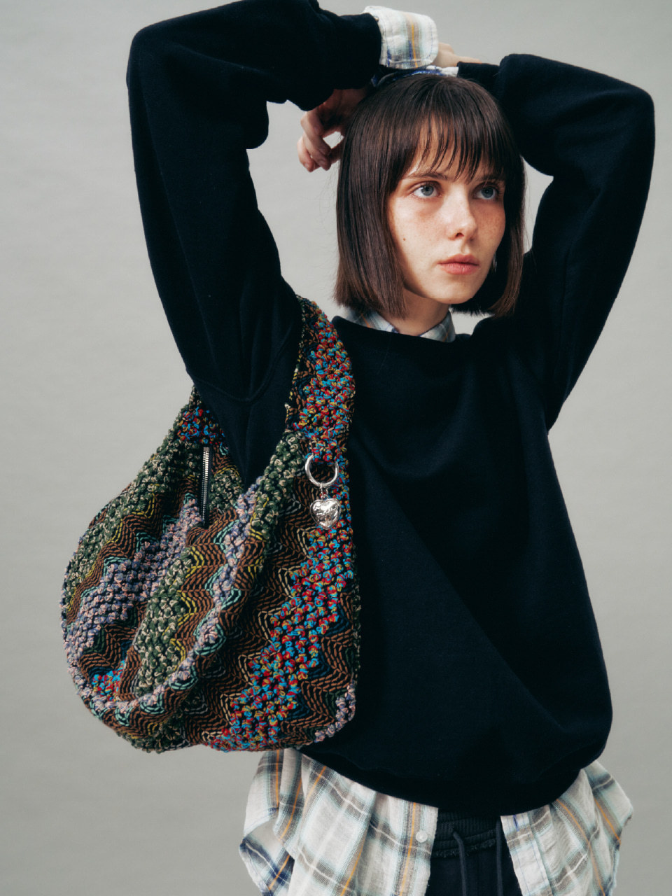 韓国人気ブランド☆Battery Sack Bag (M)(multi)/FILLINTHEBLANK