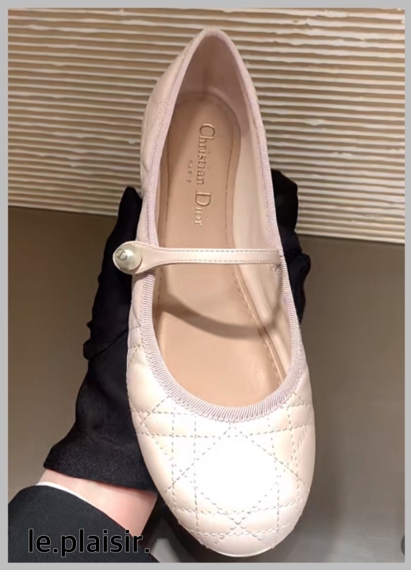 【エレガント♡刺繍が美しい 日本未入荷】DIOR バレリーナ ♡日本未入荷♡】Dior バレエ バレリーナ