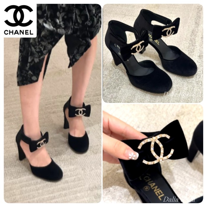 ゴージャスなリボンデザイン【CHANEL】パンプス