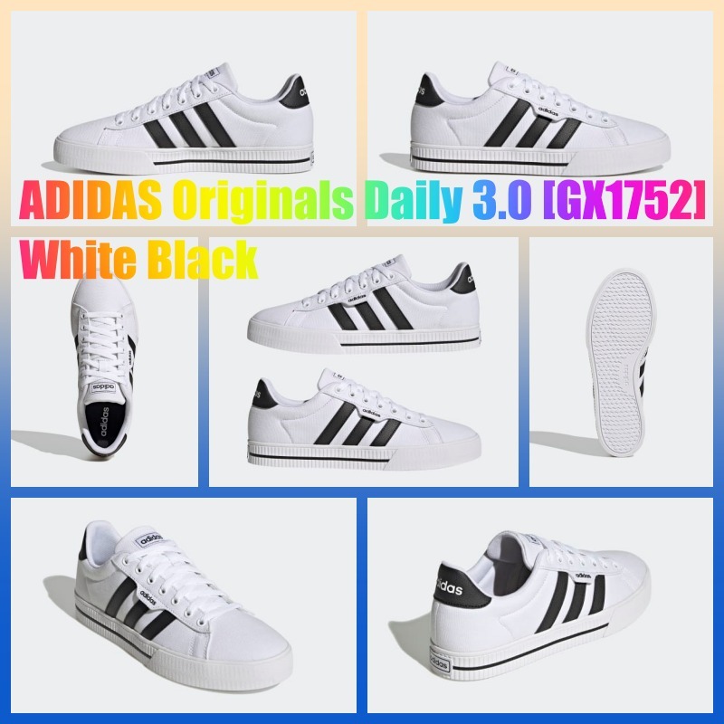 ★アディダス Originals★Daily 3.0★White Black