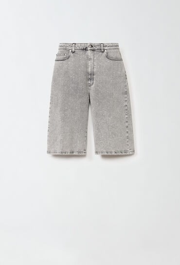 《送料無料》FABIANA FILIPPI Denim Bermuda shorts